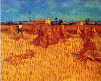 Gogh, Vincent van - Wheat Field with Sheaves